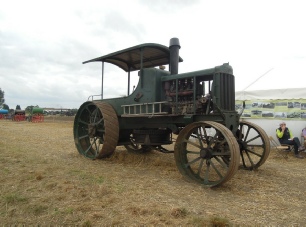 Fowler motor ploughing engine of 1929 on loan from Leeds Museums and Galleries