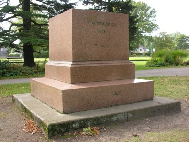The plinth as it is now