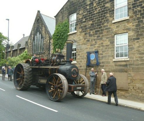 Commemorative Blue Plaque to John Fowler