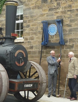 Commemorative Blue Plaque to John Fowler