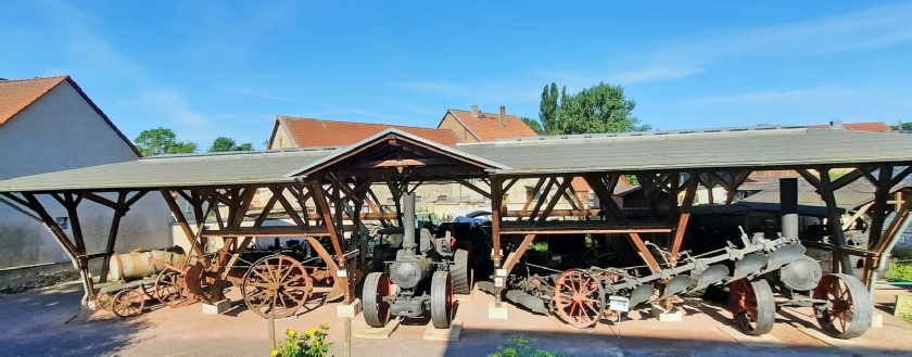 Borde Museum Ummendorf Heucke ploughing engines and implements