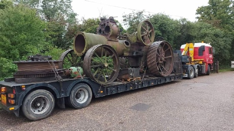 Fowler Z7S 13303 on its way to a new home
