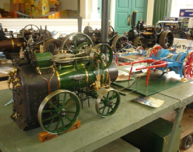 Ransomes Simms & Jeffries portable with Hayes windlass Wilton Model Engineers Exhibition 2015