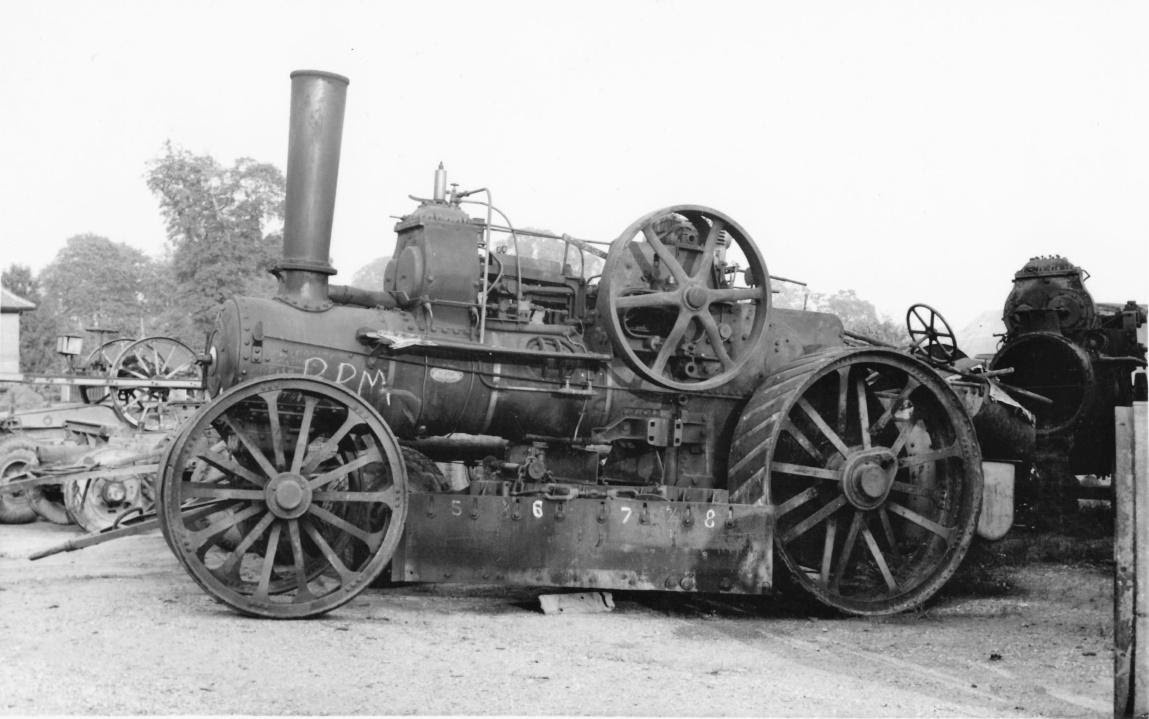 Fowler BB class number14350 of 1916 when with T.T. Boughton, Amersham, Bucks. Converted to a slow speed road planer. Does anyone have any details?