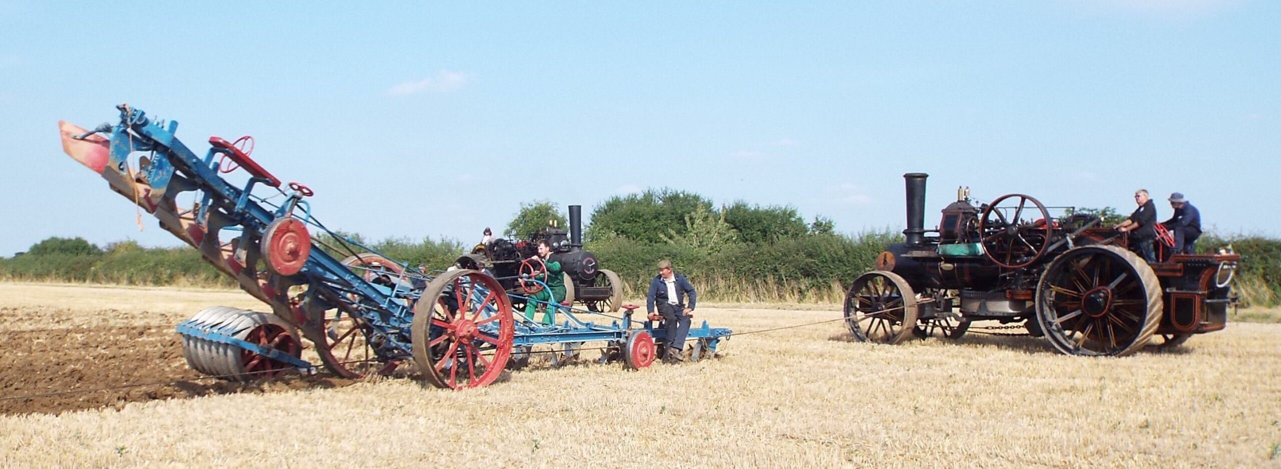 6 furrow plough with land press (Photo: Rob Dickinson)