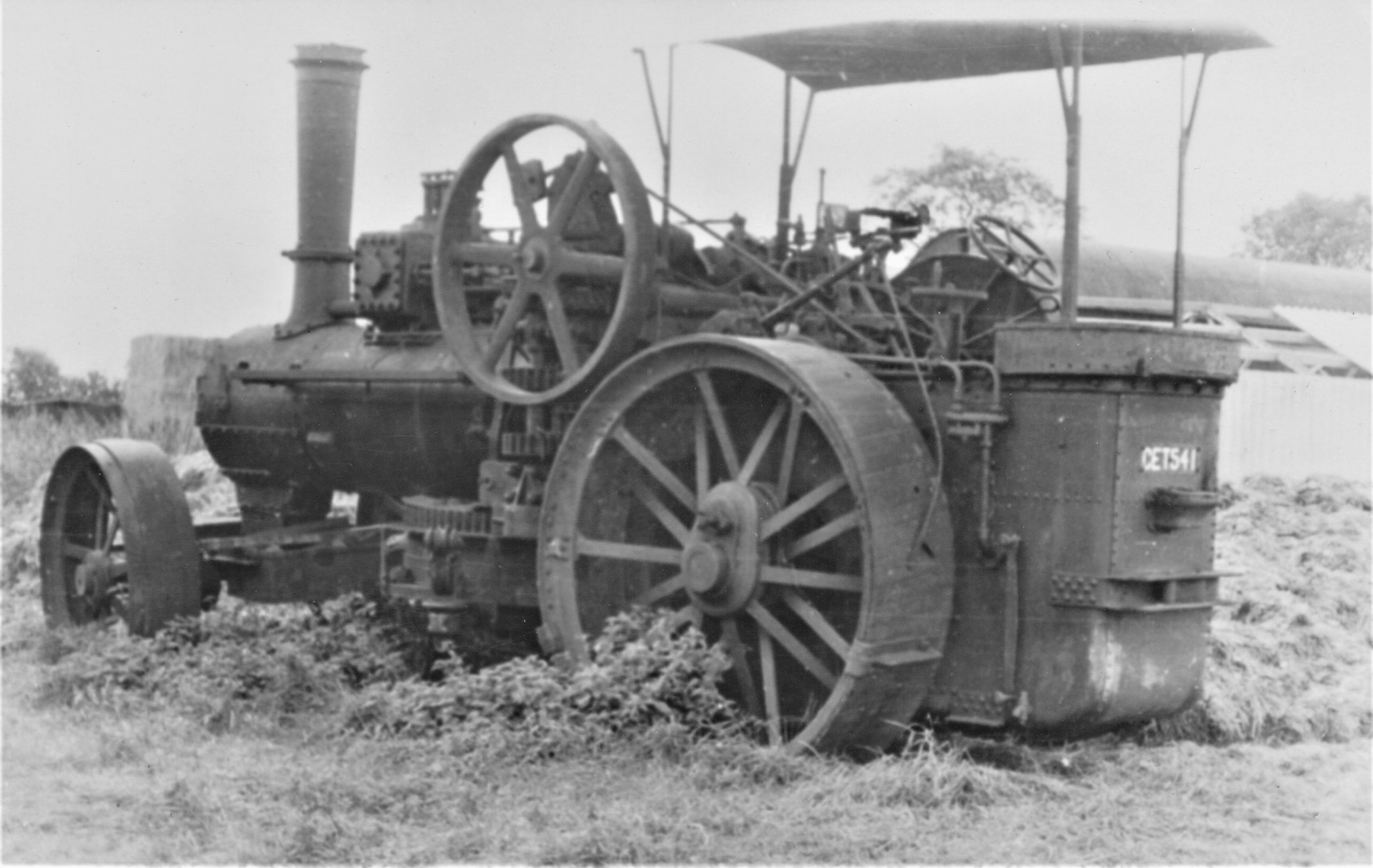 McLaren 16hp, number 1559 of 1920, CET 541, half canopy. Photo'd when with Hardy Martin Construction Co., Kettering, Northants. Scrapped around 1953 after a fire at the Churwell Brick works. Does anyone have more information?