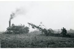 Ploughing with an unidentified Engine