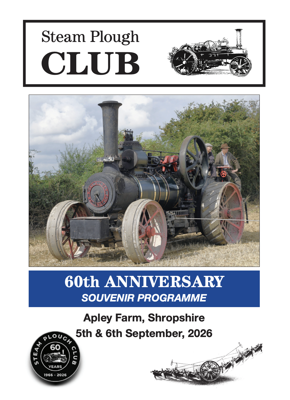 Steam Plough Club 60th Anniversary Programme